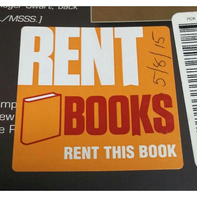 books on rent