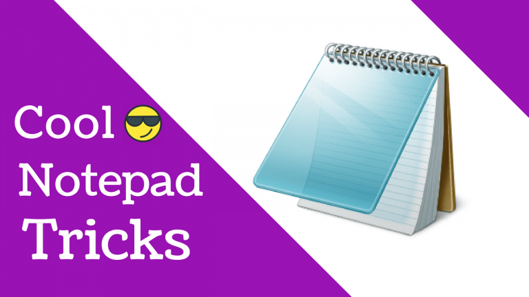 10 Amazing Notepad Tricks – You Must Know This Computer Notepad Tricks ...