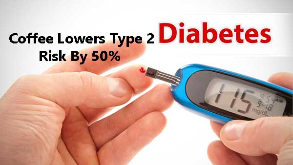 lower risk of type 2 diabetes