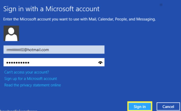 Resetting Windows 10 password online 
