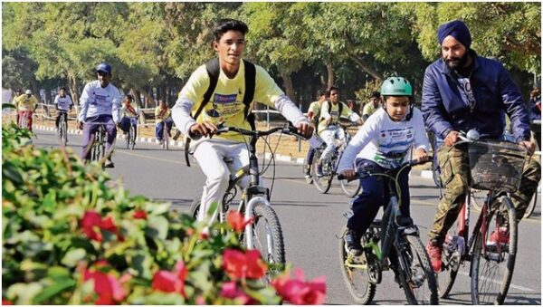 Cycling in Chandigarh