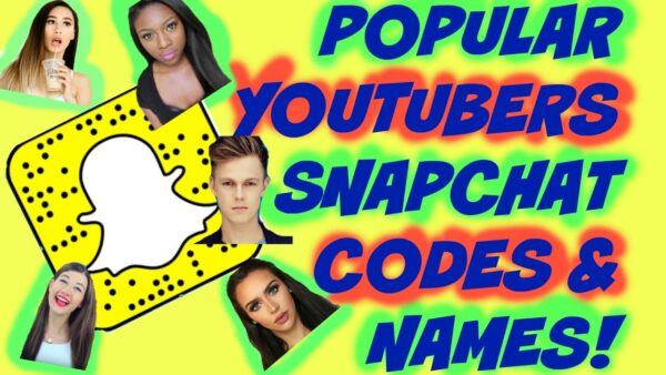 Youtubers Snapchat