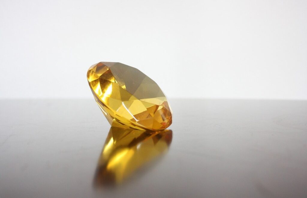 Stunning Yellow Diamond Rings