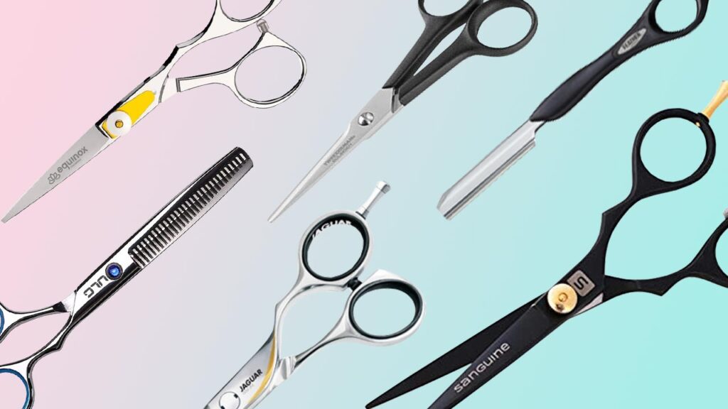 Which scissors are best for cutting hair at home?
