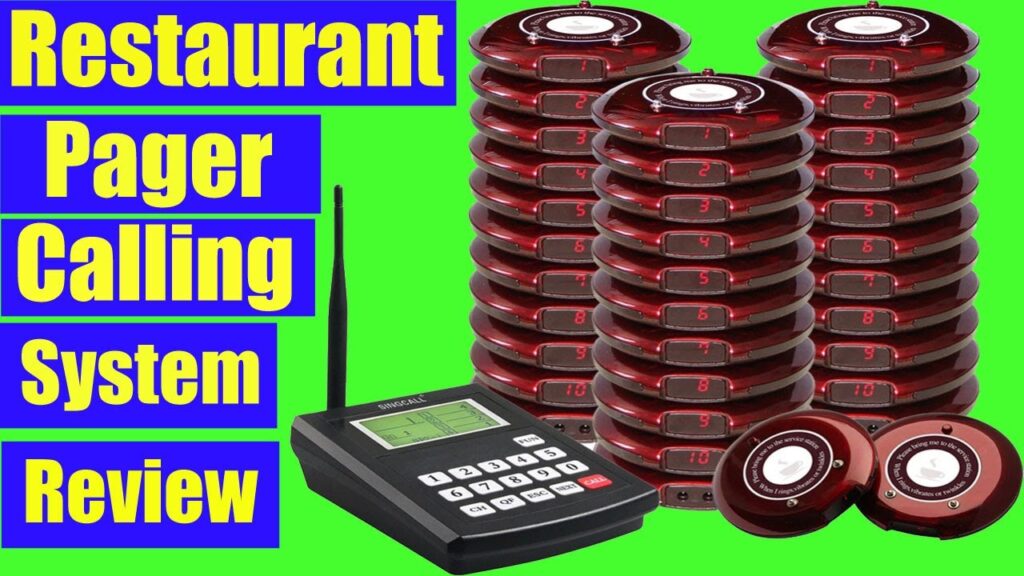 What are the top brands for buzzer for restaurant?