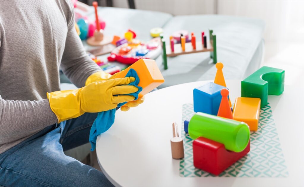 Tips to keep your kids toys germ-free