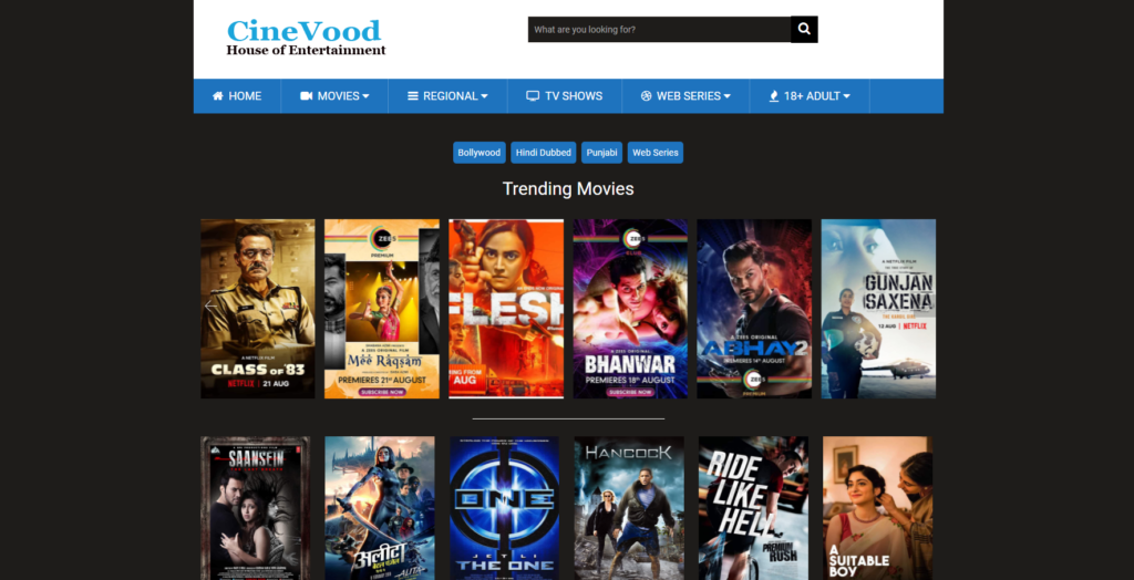 Cinevood 2021 : Cinevood Online Movies Download Illegal website