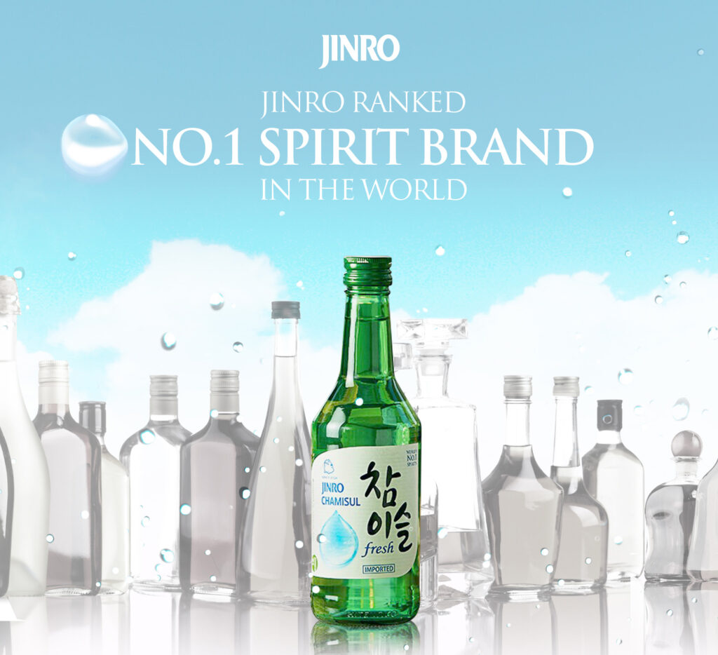 Korean Original Jinro Soju World 1st