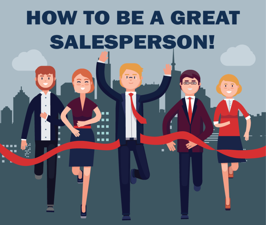How To Become a Great Salesperson