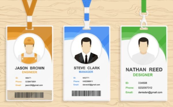 Design Custom Professional Business ID Badges